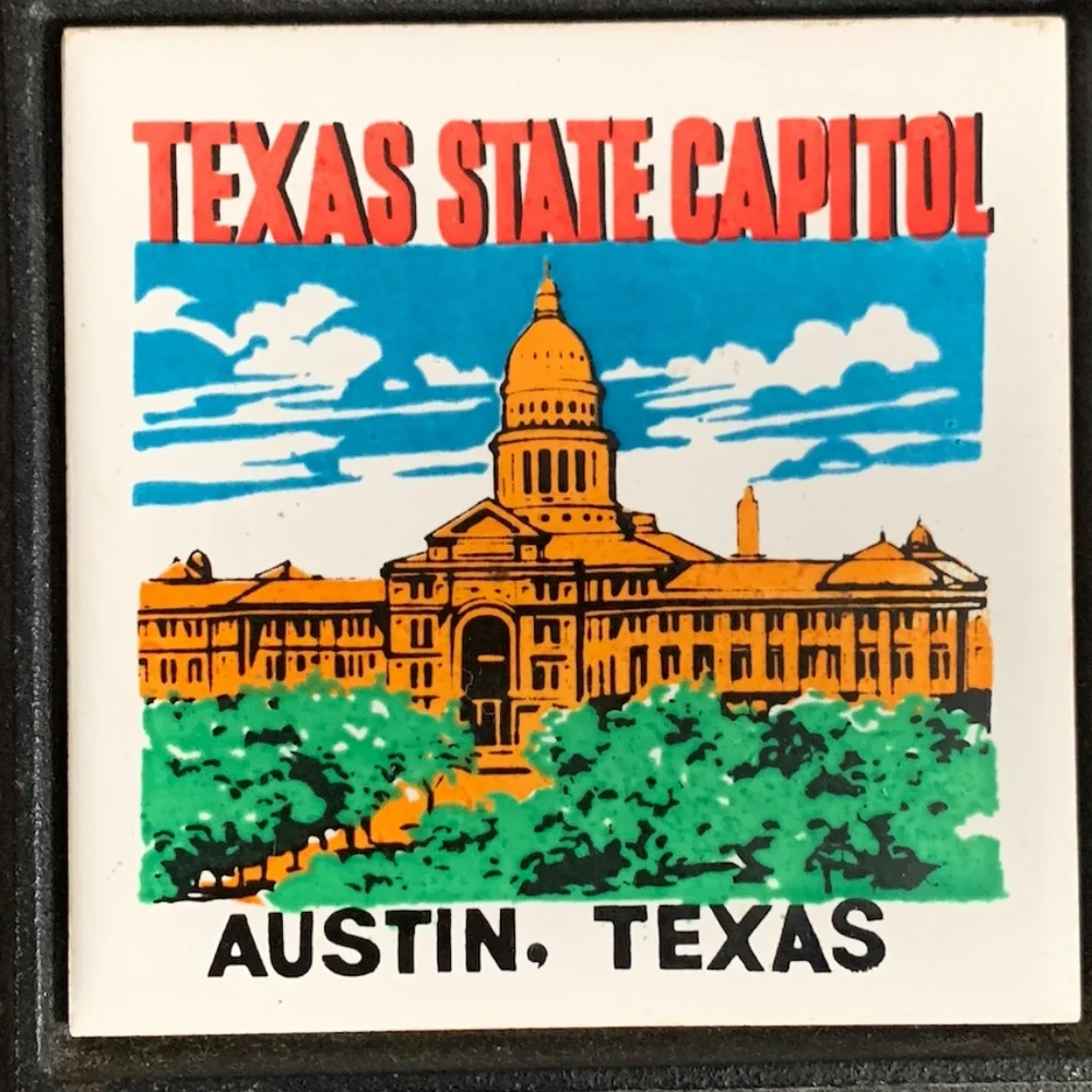 Vintage Austin TX Trivet